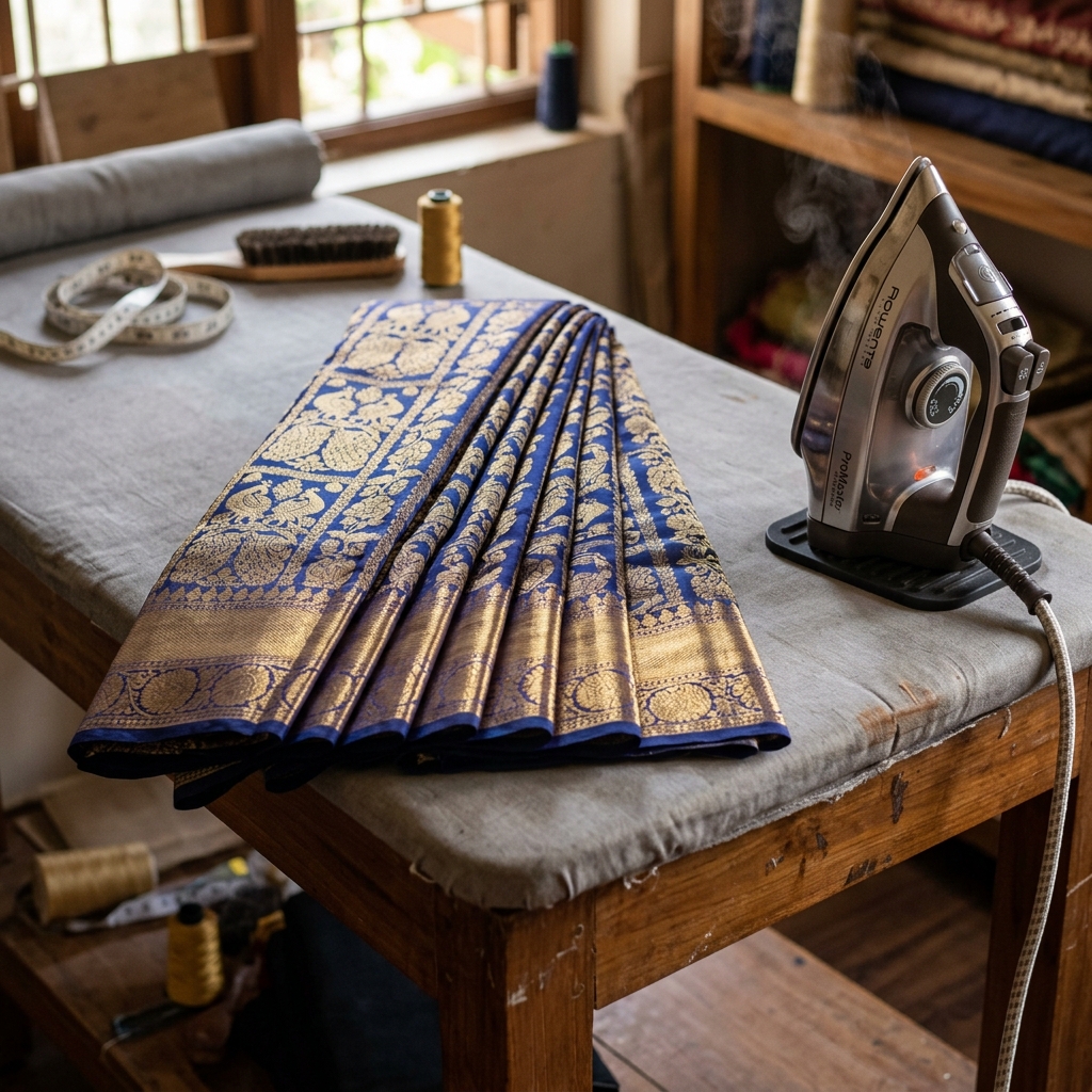 Saree Pre-Pleating